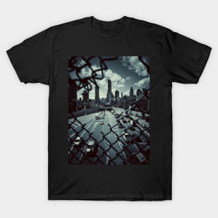 Manhattan Skyline Hunters Point NYC T-Shirt
